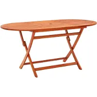 vidaXL Klappbarer Gartentisch 160x85x75 cm Massivholz Eukalyptus