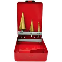 vidaXL HSS-Saddle-Drill-Set 3-Stück