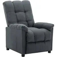 vidaXL Fauteuil relax gris clair Tissu