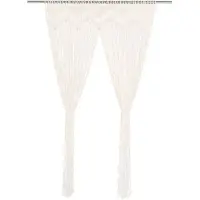 vidaXL Rideau en macramé 140x240 cm Coton