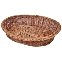 vidaXL Lit pour chien en osier naturel 90 cm