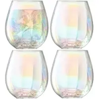 LSA International Verres Tumbler L.S.A. Pearl 425 ml (Lot de 4)