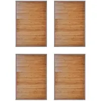 vidaXL Chaises de salle à manger 4 pcs. Crème bois courbé et similicuir