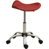 vidaXL Chaise de bureau vin rouge similicuir