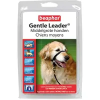 Beaphar Licou Gentle Leader Medium noir Beaphar