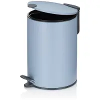 kela Poubelle à pédale 3l bleu - Line - 23611 - mats