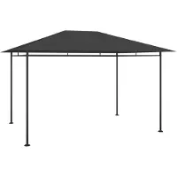 vidaXL Pavillon 384x281x270 cm Anthracite 180 g/m