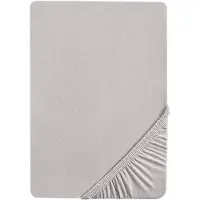 Roba Drap Housse Bébé Lil Planet - 40x90 À 45x90 Cm - 100% Coton Bio-Jersey - Gris Argenté