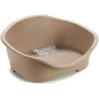 Stefanplast Lit pour chien Beige Plastique (56 x 32 x 80 cm)