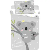 Cofi1453® Parure de lit enfant - Housse de couette 100x135 cm & taie d'oreiller 40x60 cm