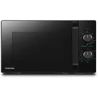 Toshiba Micro-ondes combiné à surface plane MW-MG20P 20 L 800 W Noir