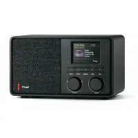 Pinell Supersound 201 (DAB+ DAB, FM, Bluetooth, WiFi), Radio, Noir
