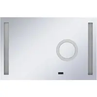 vidaXL Miroir de salle de bain LED avec capteur tactile 100x60 cm
