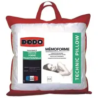 Dodo Oreiller a memoire de forme MEMOFORME 60x60cm