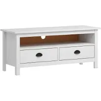 vidaXL 288924, Blanc, Bois, Bois, 1100 mm, 400 mm, 470 mm