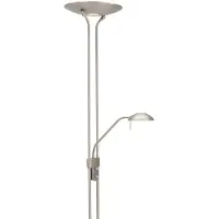 Steinhauer - lampadaire - Biron - acier - verre métal - lampe design - LED - 7500ST
