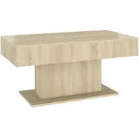 vidaXL Table basse en chêne Sonoma 96x50x45 cm Bois composite