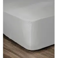 Lovely Home Housse de Matelas Ajustée Grise Clair - Lovely Home 90 x 190