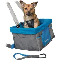 Kurgo Siège d'appoint pour chien Heather Bleu et gris