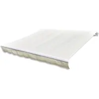 vidaXL Toile de store Crème 450x300 cm