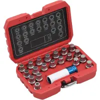 vidaXL Kit d'outils de démontage de cadenas de jantes 21 pièces pour BMW