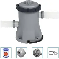 Bestway Pompe de filtration de piscine Flowclear 1249 L