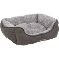 Scruffs Lit pour animaux Cosy Gris S