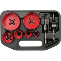 YATO Mèches mèches bimétalliques set de 8 pièces 22-73mm