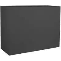 Eda Pot de Plante en Plastique Anthracite EDA
