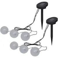 vidaXL Lampe flottante 6 pcs. LED pour étang et piscine