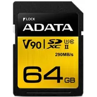ADATA Premier ONE 64 GB SDXC UHS-II Class 10