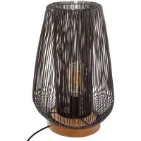 Atmosphera Noda Table Lamp Doré One Size / EU Plug 220V