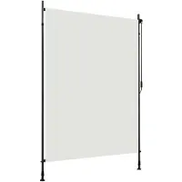 vidaXL Roller Blind für Außen 150 x 270 cm Creme