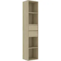 vidaXL Bibliothèque Chêne sonoma 36x30x171 cm Bois d'ingénierie