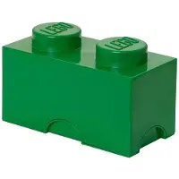 LEGO Boîte de Rangement Lego Brick 2 Vert