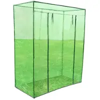 vidaXL Serre de jardin Stahlrahmen PVC