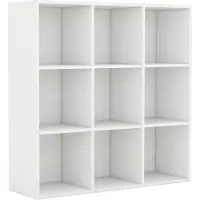 vidaXL Bibliothèque blanc 98x29x97,5 cm bois d'ingénierie