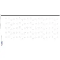 vidaXL Rideau étoilé LED Guirlande lumineuse 500 LED multicolore 8 fonctions
