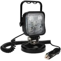 Perel Projecteur Led Avec Base Magnétique - 15 W - Blanc Neutre