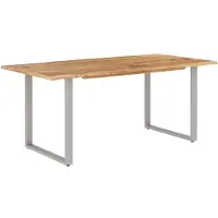 vidaXL Table de salle à manger 180x90x76 cm Bois d'acacia massif