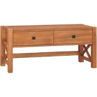 vidaXL Armoire TV 100x40x45 cm teck