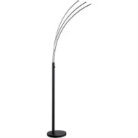 Highlight Lampadaire design Arch noir