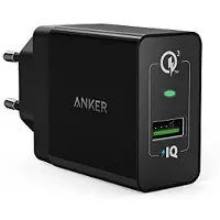 Anker PowerPort+1 Chargeur sans Câble 18 W Quick Charge 3.0 Noir
