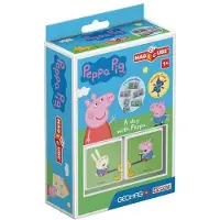 Giochi Preziosi GEOMAG MagiCube Peppa Pig / Peppa Pig - Day with Peppa - blocs magnétiques 2el. G048
