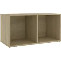 vidaXL Armoire TV Chêne Sonoma 72x35x36,5 cm Bois composite