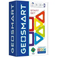 GeoSmart Jouet de construction magnétique Start Set, 15dlg,