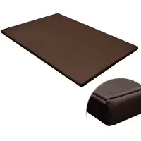 vidaXL Tapis pour chien Plat Rectangulaire Marron L