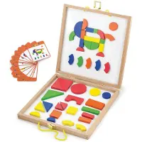Viga Toys Vormenspel magnétique