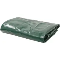 vidaXL Bâche 650 g / m² 1,5 x 10 m Vert