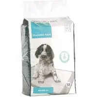 MPETS Coussin d'Entraînement pour Chiots - Gel Cellulose Polyéthylène Blanc (50 Unités)